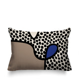 Beck Abstract Reversible Indoor/Outdoor Rectangular Pillow