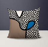 Beck Abstract Square Indoor/Outdoor Throw Pillow
