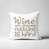 Davey Textual Reversible Indoor/Outdoor Square Pillow