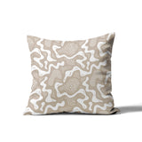 Dominique Coral Reefs Square Indoor/Outdoor Throw Pillow