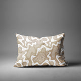 Dominique Coral Reefs Lumbar Indoor/Outdoor Throw Pillow