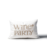 Fairfield Wine Party Lumbar Indoor/Outdoor Throw Pillow