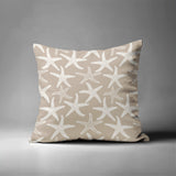Fletcher Star Fish Square Indoor/Outdoor Throw Pillow