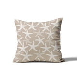 Fletcher Star Fish Square Indoor/Outdoor Throw Pillow