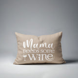 Fulham Mama Needs Lumbar Indoor/Outdoor Throw Pillow