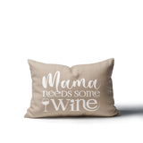 Fulham Mama Needs Lumbar Indoor/Outdoor Throw Pillow