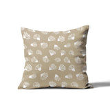 Hahn Sea Shells Square Indoor/Outdoor Throw Pillow