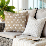 Hahn Sea Shells Square Indoor/Outdoor Throw Pillow
