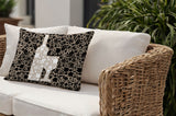 Lakefield Wine Bottle Lumbar Indoor/Outdoor Throw Pillow