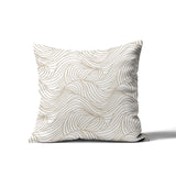 Madden Ocean Waves Square Indoor/Outdoor Throw Pillow