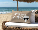 Marcelina Smile There's Lumbar Indoor/Outdoor Throw Pillow
