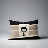 Molsley Wine Bottle Lumbar Indoor/Outdoor Throw Pillow