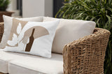 Potter Wine Glass Lumbar Indoor/Outdoor Throw Pillow