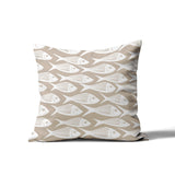 Queeston Fish Square Indoor/Outdoor Throw Pillow