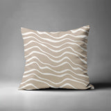 Richardson Ocean Waves Square Indoor/Outdoor Throw Pillow