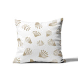 Richmond Sea Shell Square Indoor/Outdoor Throw Pillow