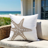 Scarlett Star Fish Lumbar Indoor/Outdoor Throw Pillow