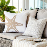 Scarlett Star Fish Lumbar Indoor/Outdoor Throw Pillow