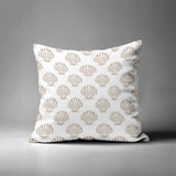Sebastine Sea Shell Square Indoor/Outdoor Throw Pillow