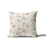 Shutterfield Sea Shell Square Indoor/Outdoor Throw Pillow