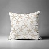 Theba Star Fish Square Indoor/Outdoor Throw Pillow