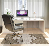 Belle low pile chair mat in Beige