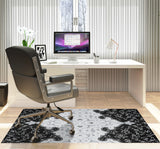 Belle low pile chair mat in Black