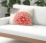 Bello Spun Polyester Lumbar Indoor/Outdoor Throw Pillow