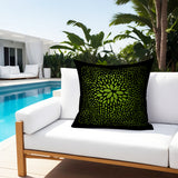 Belloso Floral Reversible Indoor/Outdoor Square Pillow