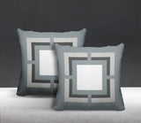 Benzo Geometric Reversible Indoor/Outdoor Square Pillow