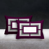 Benzo Geometric Reversible Indoor/Outdoor Rectangular Pillow