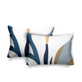 Bertha Floral Reversible Indoor/Outdoor Rectangular Pillow