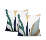 Bertha Floral Reversible Indoor/Outdoor Square Pillow