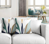 Bertha Floral Reversible Indoor/Outdoor Square Pillow