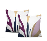 Bertha Floral Reversible Indoor/Outdoor Square Pillow