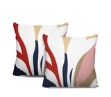 Bertha Floral Reversible Indoor/Outdoor Square Pillow