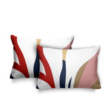 Bertha Floral Reversible Indoor/Outdoor Rectangular Pillow