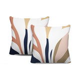 Bertha Floral Reversible Indoor/Outdoor Square Pillow