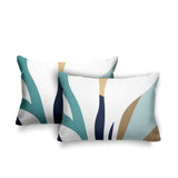 Bertha Floral Reversible Indoor/Outdoor Rectangular Pillow