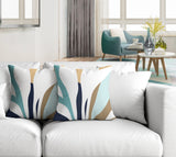 Bertha Floral Reversible Indoor/Outdoor Square Pillow