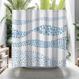 Bia Shower Curtain in Blue - view 3