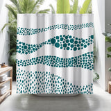 Bia Shower Curtain in Emerald - view 3