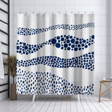 Bia Shower Curtain in Navy Blue - view 3