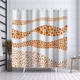 Bia Shower Curtain in Orange - view 2