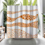 Bia Shower Curtain in Orange - view 3
