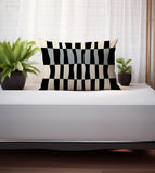 Bianca Abstract Outdoor Reversible Throw Rectangular Pillow
