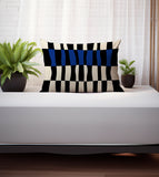 Bianca Abstract Outdoor Reversible Throw Rectangular Pillow