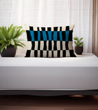 Bianca Abstract Outdoor Reversible Throw Rectangular Pillow
