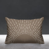 Bibo Abstract Reversible Indoor/Outdoor Rectangular Pillow