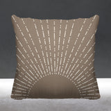 Bibo Abstract Outdoor Reversible Throw Square Pillow